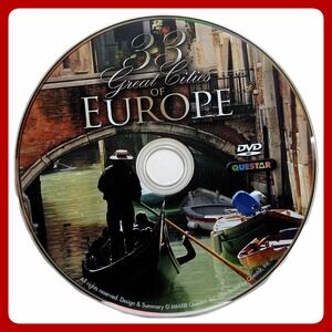 33 Great Cities of Europe Travel Documentary DVD European History‎ EUC